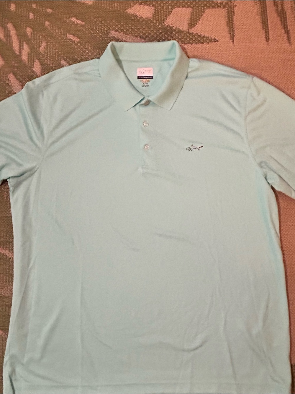 Greg Norman Collection Men's Mint Green Play Dry Polo Shirt